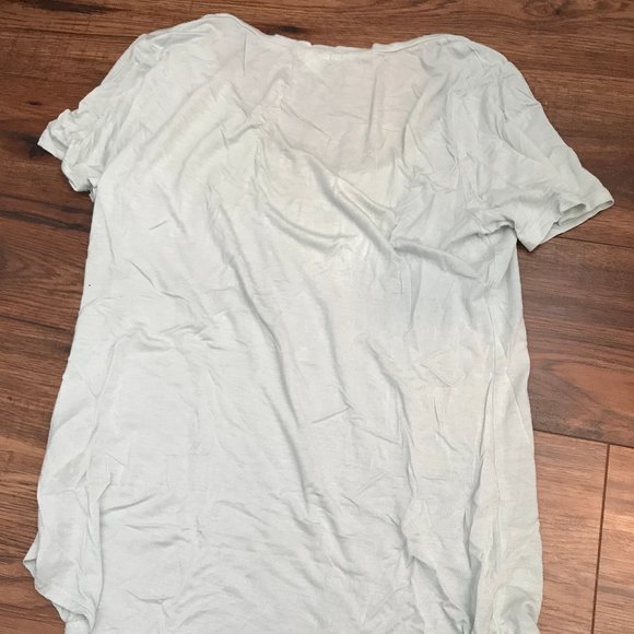Garage mint scoop neck tee - Picture 2 of 2